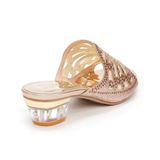 dép nữ cao gót mica 3cm Hanatabi quai lưới đính đá đế TA cao cấp bigsize (35-41) mã HNDE3F786