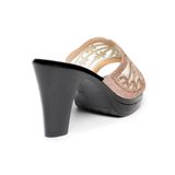 dép nữ đế PU đen siêu nhẹ cao 9cm Hanatabi quai lưới đính đá bigsize (36-40) mã HNDE9F1048