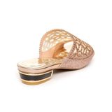 dép nữ cao gót viền đồng cao 3cm Hanatabi quai lưới đính đá đế TA cao cấp bigsize (35-41) mã HNDE3F961