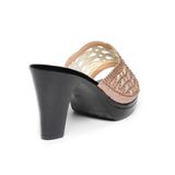 dép nữ đế PU đen siêu nhẹ cao 9cm Hanatabi quai lưới đính đá bigsize (36-40) mã HNDE9F1046