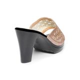 dép nữ đế PU đen siêu nhẹ cao 9cm Hanatabi quai lưới đính đá bigsize (36-40) mã HNDE9F1047