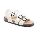 Sandal nữ Hanatabi 2 quai ngang có khóa đế trấu cao 3cm mã HNSD3F986 (Size 35 -> 39)