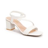 Giày Sandal Nữ Cao Gót 5cm Hanatabi Quai Ngang Mũi Vuông Hậu Thun Đế TA Bigsize (35-41) mã HNSDT5F775