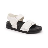 Sandal nữ Hanatabi 2 lớp quai bản ngang may liền đế cao 3cm mã HNSD608 ( Size 35 -> 39)