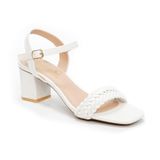 giày sandal nữ cao gót 5cm Hanatabi quai bèo mũi vuông hậu c đế TA bigsize (35-41) mã HNSDG5F917