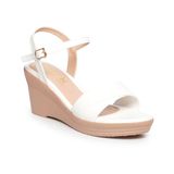 giày sandal nữ đế xuồng PU siêu nhẹ cao 7cm Hanatabi quai 1 xếp hậu c (35-39) mã HNSDX7F1055