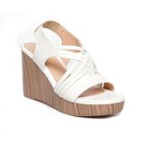 giày sandal nữ đế xuồng PU siêu nhẹ cao 9cm Hanatabi quai đan hậu thun (35-39) mã HNSDX9F1070