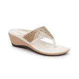 Dép kẹp nữ Hanatabi quai xoàn đế xuồng cao 5cm mã HNDEK5F826 (Size 36 -> 40)