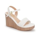 giày sandal nữ đế xuồng PU siêu nhẹ cao 9cm Hanatabi quai 1 xếp hậu c (35-39) mã HNSDX9F833