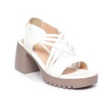 giày sandal nữ đế PU siêu nhẹ cao 7cm Hanatabi quai đan hậu thun (35-39) mã HNSDG7F1041