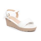 Sandal nữ Hanatabi quai ngang 2 xếp đế xuồng siêu nhẹ cao 5cm hậu c mã HNSD5F968 (Size 36 -> 40)