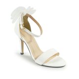 Sandal nữ gót nhọn cao 9cm hậu chụp nơ lưới mã HNSDG9F109 ( Size 35 -> 39)