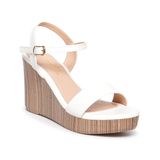 giày sandal nữ đế xuồng PU siêu nhẹ cao 9cm Hanatabi quai ngang hậu c (35-39) mã HNSDX9F1084