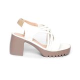 giày sandal nữ đế PU siêu nhẹ cao 7cm Hanatabi quai đan hậu thun (35-39) mã HNSDG7F1041