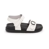 Sandal nữ Hanatabi 2 lớp quai bản ngang có khóa may liền đế cao 3cm mã HNSD607 (Size 35 -> 39)