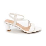 giày sandal nữ cao gót 5cm Hanatabi quai chéo hậu thun đế TA bigszie (35-41) mã HNSDG5F948