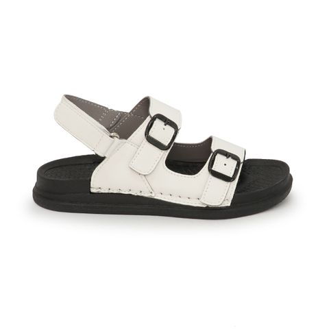 Sandal nữ Hanatabi 2 lớp quai bản có khóa may liền đế cao 2cm mã HNSDX2F805 (Size 35 -> 39)