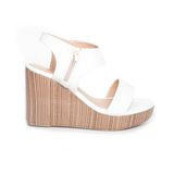 giày sandal nữ đế xuồng PU siêu nhẹ cao 9cm Hanatabi quai ngang khóa kéo (35-39) mã HNSDX9F1028