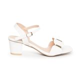 giày sandal nữ cao gót 5cm Hanatabi quai ngang mũi vuông hậu c đế TA bigsize (35-41) mã HNSDG5F997