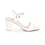 giày sandal nữ cao gót 7cm Hanatabi quai ngang mũi vuông hậu c đế TA bigsize (35-41) mã HNSDG7F876