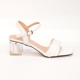 giày sandal nữ cao gót mika 5cm Hanatabi quai 1 xếp mũi vuông đế TA bigsize (35-41) mã HNSDG5F867