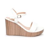 giày sandal nữ đế xuồng PU siêu nhẹ cao 9cm Hanatabi quai ngang hậu c (35-39) mã HNSDX9F1084