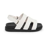 Sandal nữ Hanatabi 2 lớp quai chứ H may liền đế cao 3cm mã HNSDX3F824 (Size 35 -> 39)