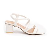 giày sandal nữ cao gót 5cm Hanatabi quai chéo mũi vuông hậu c đế TA bigsize (35-41) mã HNSDT5F776