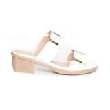 dép nữ đế PU siêu nhẹ cao 5cm Hanatabi quai nhị có khóa bigsize (35-42) mã HNDE3F780