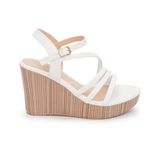 Giày Sandal Nữ Đế PU Siêu Nhẹ Cao 9cm Hanatabi Quai Chéo Hậu C (35-39) Mã HNSDX9F853