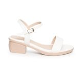 Giày sandal nữ đế PU siêu nhẹ cao 5cm Hanatabi quai ngang hậu c bigsize (35-42) mã HNSDG5F1141