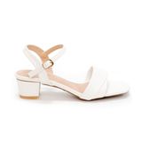giày sandal nữ cao gót 3cm Hanatabi quai 1 xếp mũi vuông hậu c đế TA bigsize (35-41) mã HNSD3F933