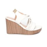 giày sandal nữ đế xuồng PU siêu nhẹ cao 9cm Hanatabi quai đan hậu thun (35-39) mã HNSDX9F1070