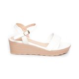 giày sandal nữ đế PU siêu nhẹ cao 5cm Hanatabi quai 1 xếp hậu c (35-40) mã HNSD5F969