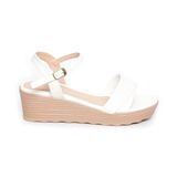 Sandal nữ Hanatabi quai ngang 1 xếp đế xuồng siêu nhẹ cao 5cm hậu c mã HNSD5F969 (Size 36 -> 40)