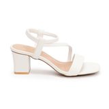 Giày Sandal Nữ Cao Gót 5cm Hanatabi Quai Ngang Mũi Vuông Hậu Thun Đế TA Bigsize (35-41) mã HNSDT5F775