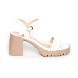 giày sandal nữ đế PU siêu nhẹ cao 7cm Hanatabi quai ngang hậu c (35-39) mã HNSDG7F957