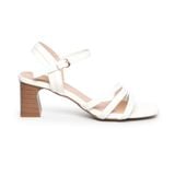Giày sandal nữ cao gót 5cm Hanatabi quai chéo mũi vuông hậu c đế TA bigsize (35-41) mã HNSDG5F1116
