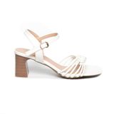 giày sandal nữ cao gót 5cm Hanatabi quai thắt mũi vuông hậu c đế TA bigsize (35-41) mã HNSDG5F1064