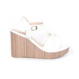 giày sandal nữ đế xuồng PU siêu nhẹ cao 9cm Hanatabi quai bông hậu c (35-39) mã HNSDX9F1019