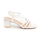Giày Sandal Nữ Cao Gót 5cm Hanatabi Quai Ngang Mũi Vuông Hậu Thun Đế TA Bigsize (35-41) Mã HNSDT5F854