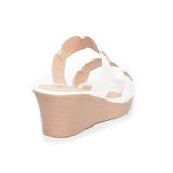 Dép nữ đế xuồng PU siêu nhẹ cao 5cm Hanatabi quai nhị (35-39) mã HNDE6F991