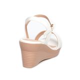 giày sandal nữ đế xuồng PU siêu nhẹ cao 7cm Hanatabi quai ngang hậu c (35-39) mã HNSDX7F1052