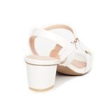 Sandal nữ Hanatabi quai ngang có khóa mũi vuông gót cao 5cm hậu c đế TA cao cấp chống trơn trượt mã HNSDG5F997 (Size 35 -> 41)