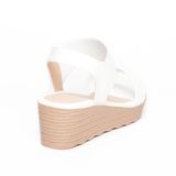 giày sandal nữ đế PU siêu nhẹ cao 5cm Hanatabi quai ngang hậu thun (35-40) mã HNSD5F1143