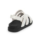 Sandal nữ Hanatabi 2 lớp quai chứ H may liền đế cao 3cm mã HNSDX3F824 (Size 35 -> 39)