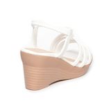 giày sandal nữ đế xuồng PU siêu nhẹ cao 7cm Hanatabi quai ngang hậu thun (35-39) mã HNSDX7F1050