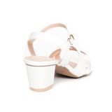 giày sandal nữ cao gót 5cm Hanatabi quai chéo hậu c đế TA cao cấp bigsize (35-41) mã HNSDG5F1007
