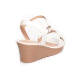 Sandal Nữ Hanatabi Quai ngang có khóa Đế Xuồng Siêu Nhẹ Cao 5cm Hậu C Mã HNSD6F992 (Size 35 -> 39)