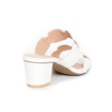 dép nữ cao gót 5cm Hanatabi quai nhị mũi vuông đế TA cao cấp bigsize (35-41) mã HNDE5F1001